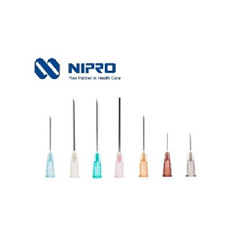 Nipr2.0 Nipro Hypodermic Needle เข็มฉีดยา ยี่ห้อ นิโปร เบอร์ 23 X 1o Hypodermic Needle 23 X 1